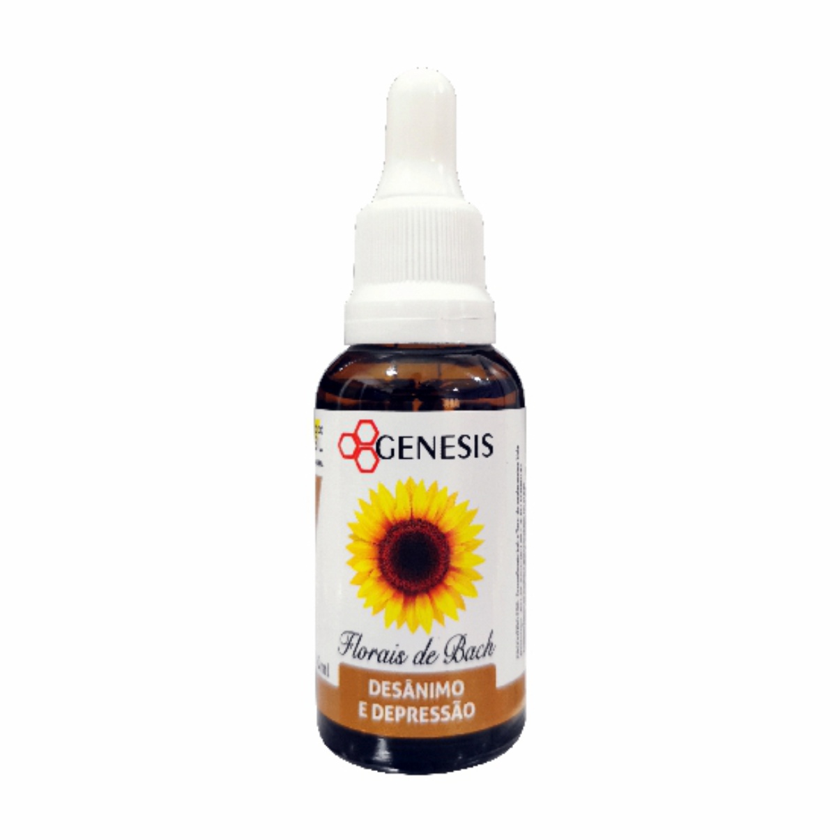 Frasco Florais de Bach Genesis Desânimo e Depressão