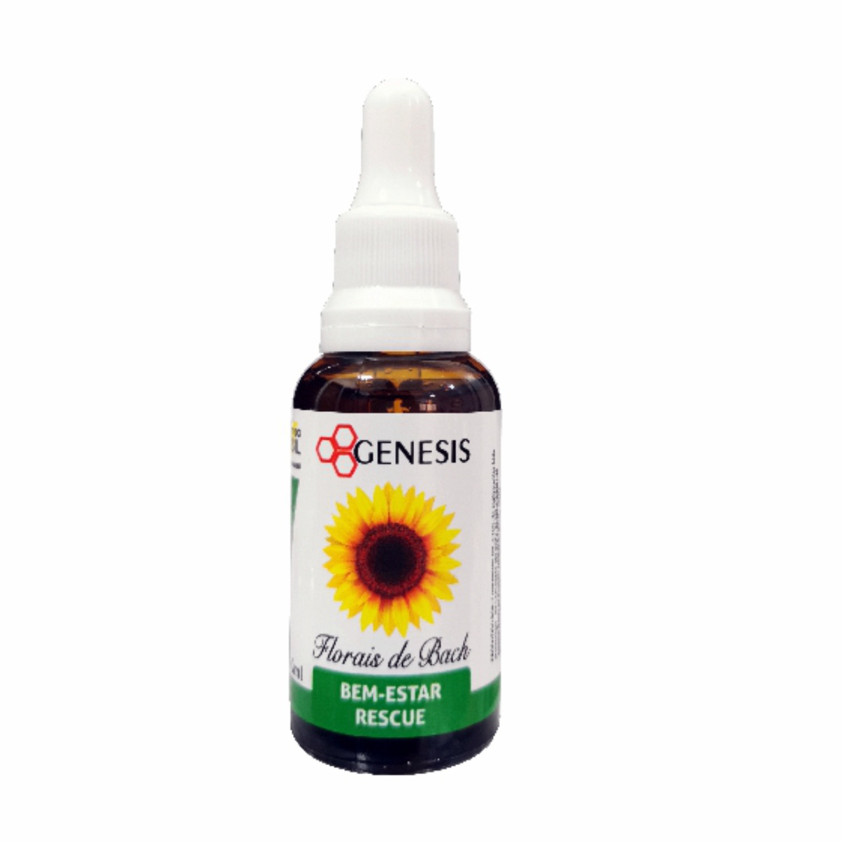 Frasco Florais de Bach Genesis Bem-Estar Rescue